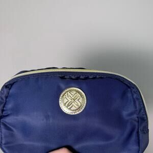 Lily Pulitzer Navy/pink w/ gold Jeanie Belt bag